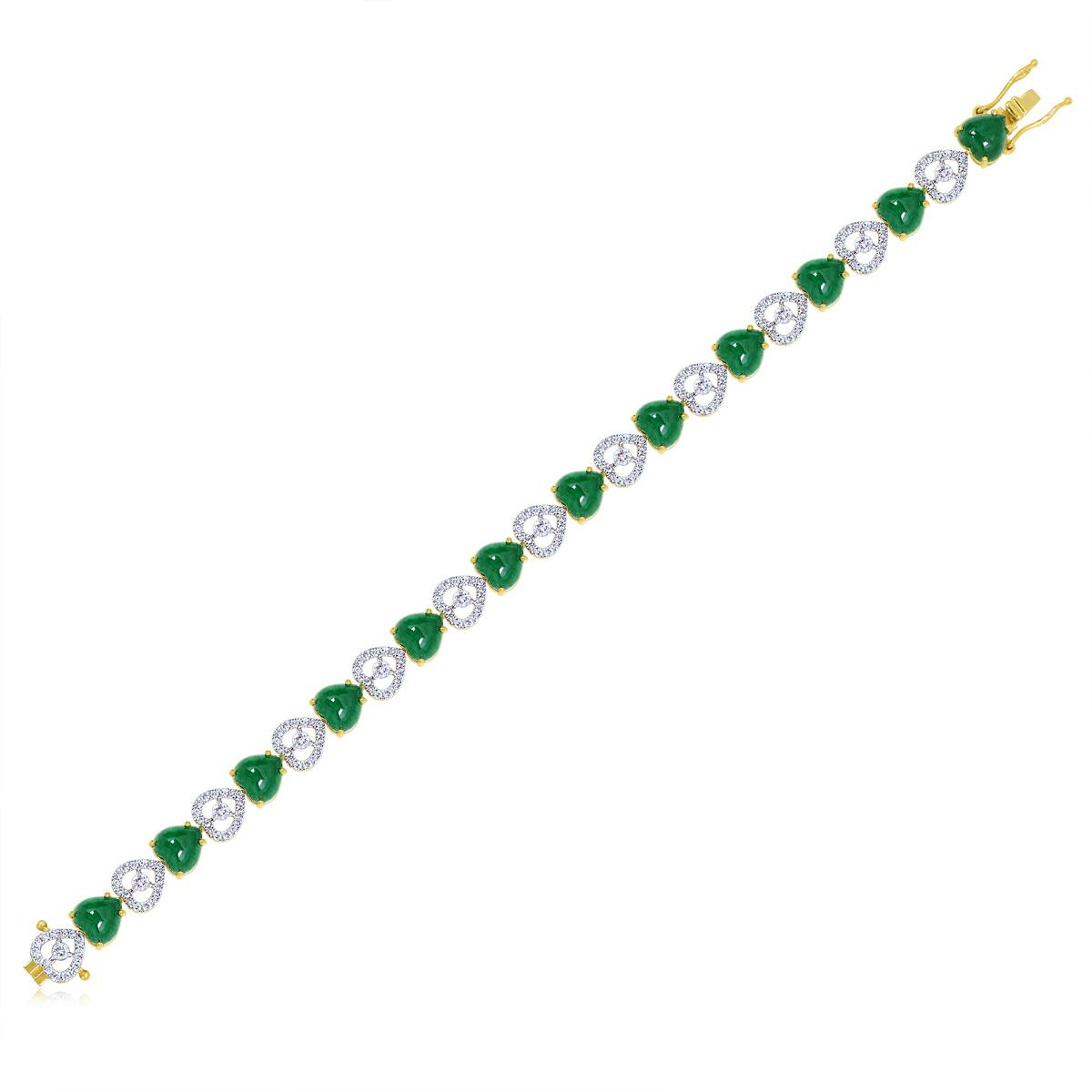 Green Eterna Dazzling bracelet