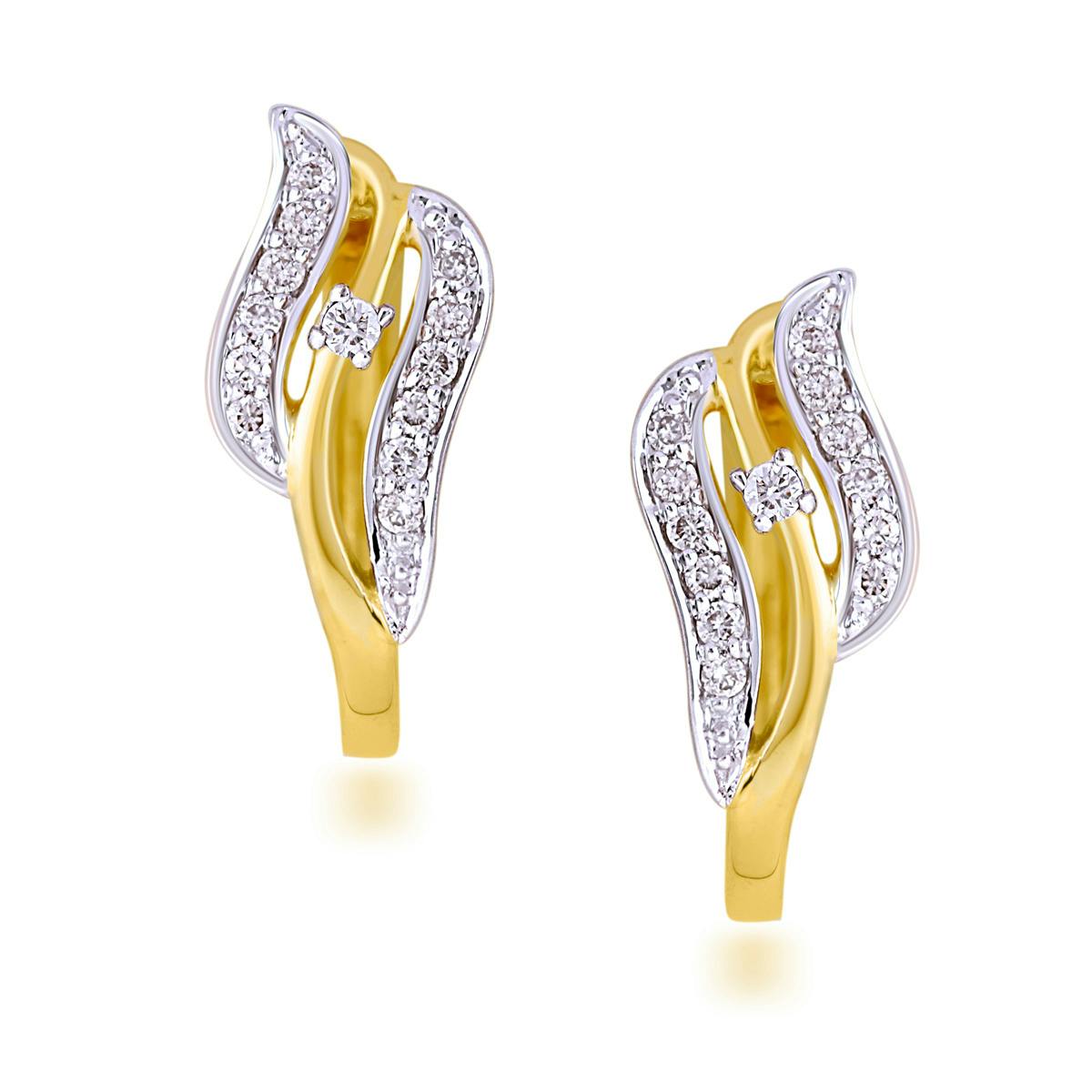Minimal Diamond Earrings