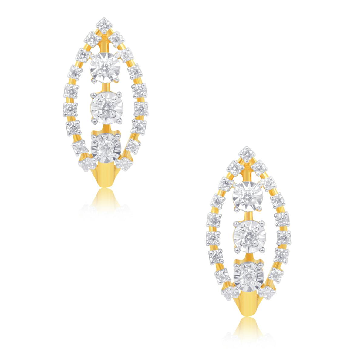 Thalia diamond earrings