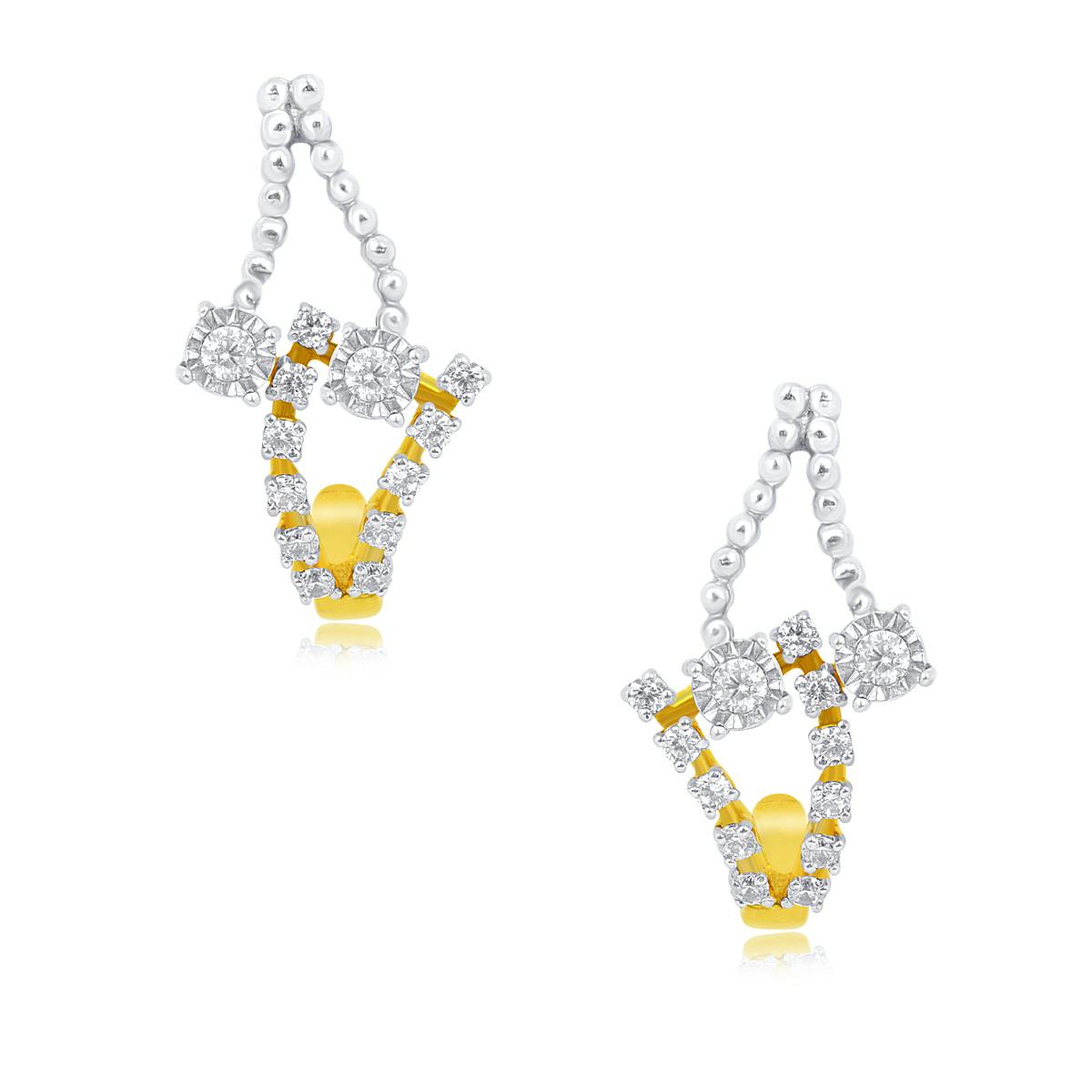 Reign diamond earrings