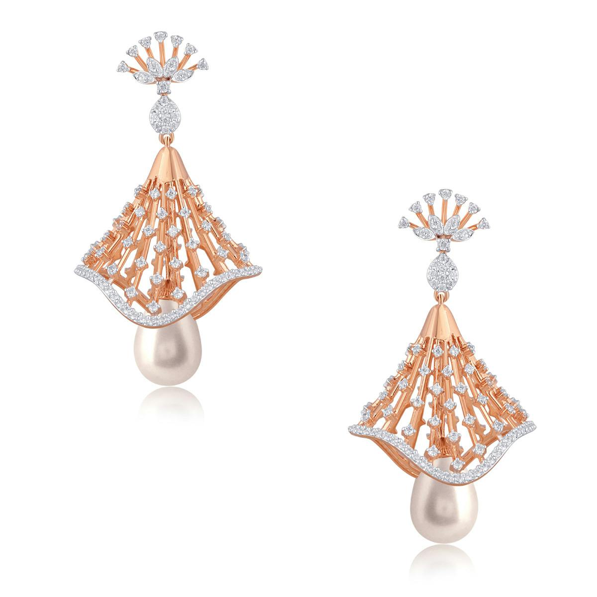 Riya Regal Diamond Earrings