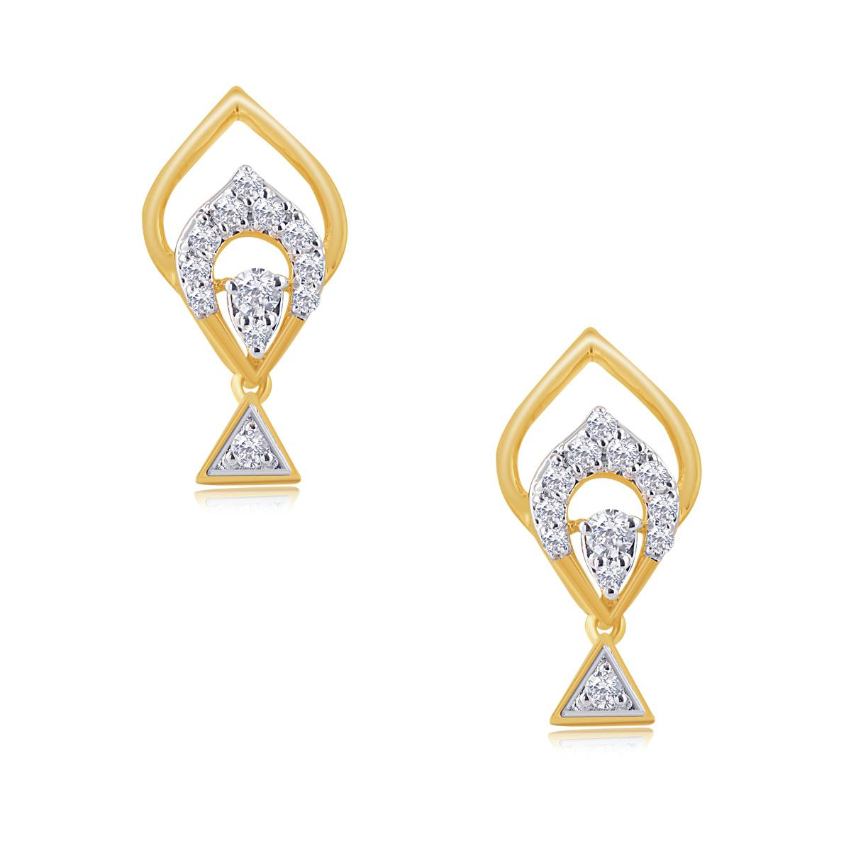 Shaina diamond casual earrings