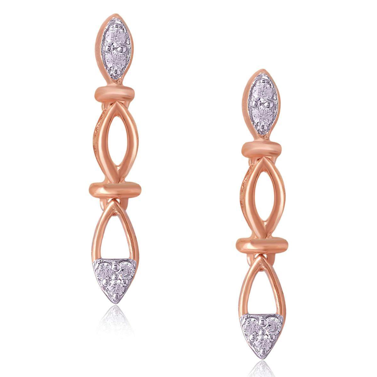 Georgiana diamond earrings