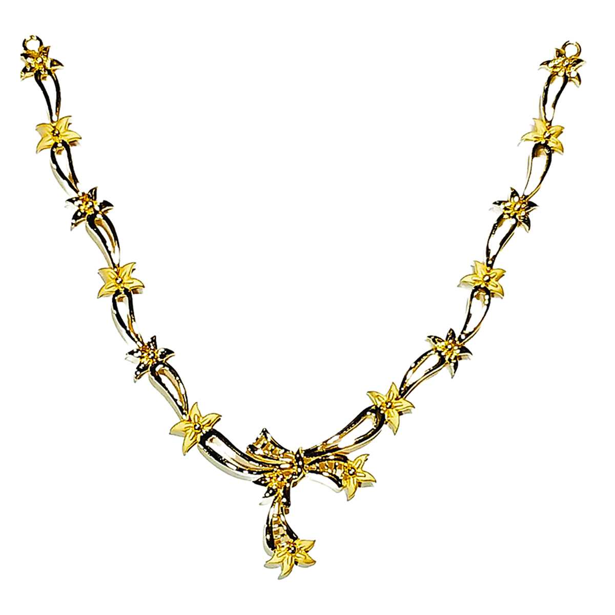 Roshanara gold necklace