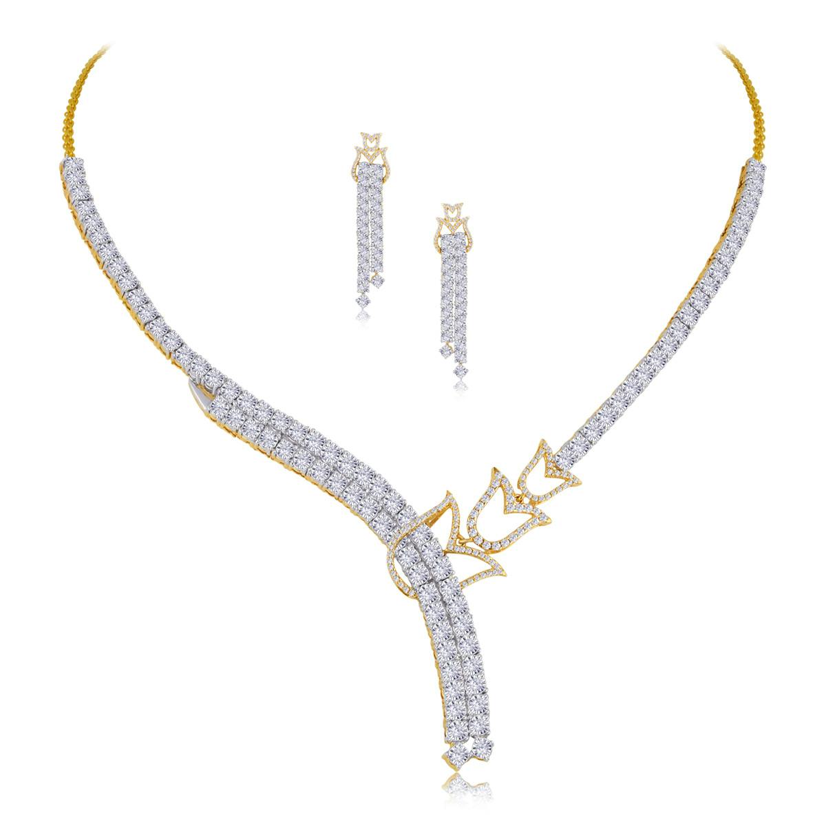 Jacqueline diamond necklace