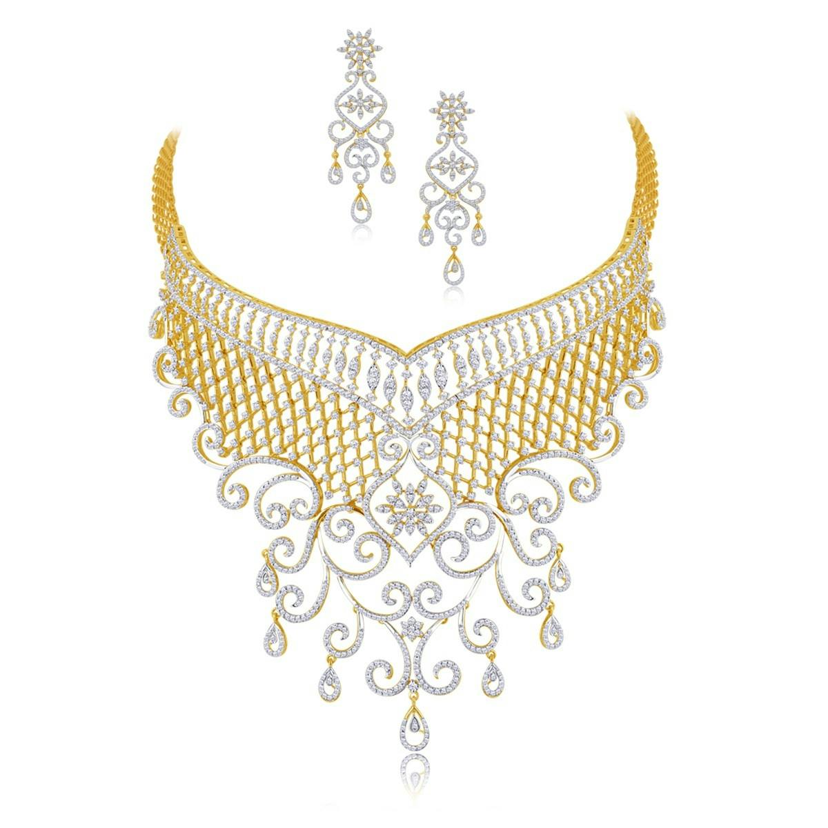 Splendid Sparkle necklace set