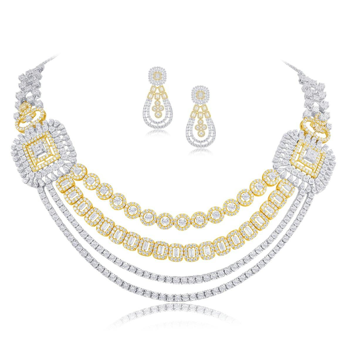 Glittering Fortune Necklace Set