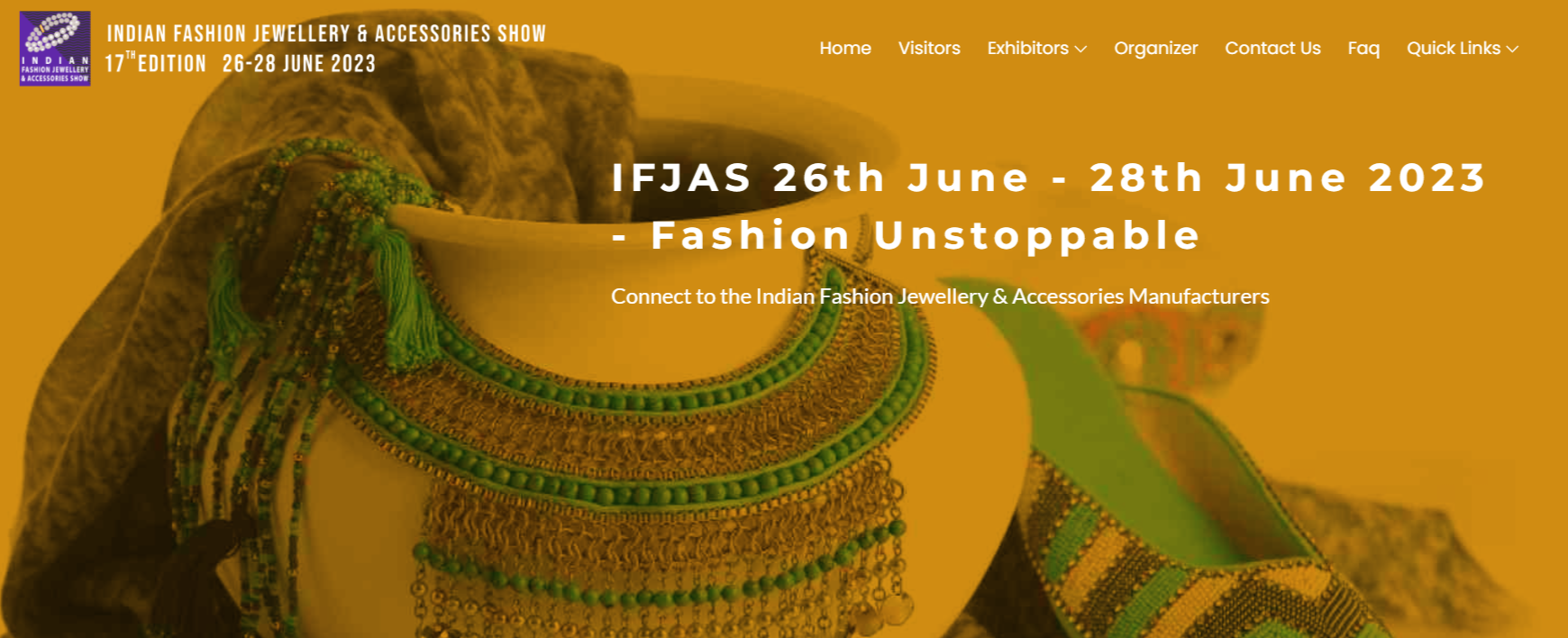 Indian Fashion Jewellery & Accessories Show (IFJAS) - Greater Noida, 2023
